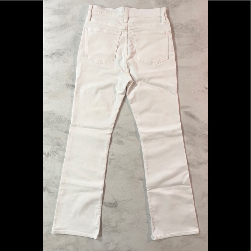 J.Crew Curvy Full-Length White Bootcut Jean 29 - Picture 7 of 9